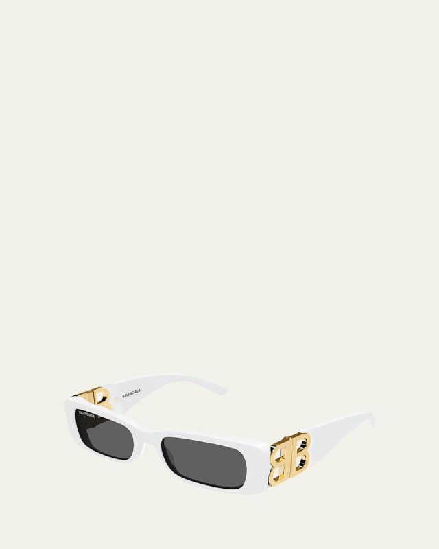 Rectangle Mirror B Acetate Sunglasses